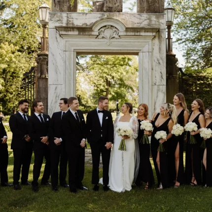 Elegant And Cohesive, And Slightly Smaller Size With The Bridle Bouquet
